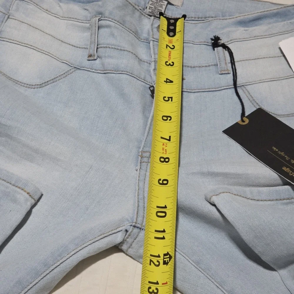 Refuge Skinny Jeans High Rise Women's Size 8 Stretch Light Wash‎ DENIM NWT
